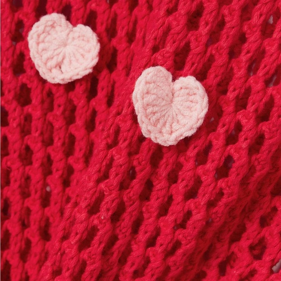 FARM Rio Red Heart Sweater - Picture 5 of 12